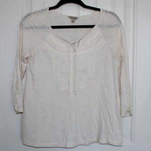 Lucky Brand long 3/4 sleeve top Size  S